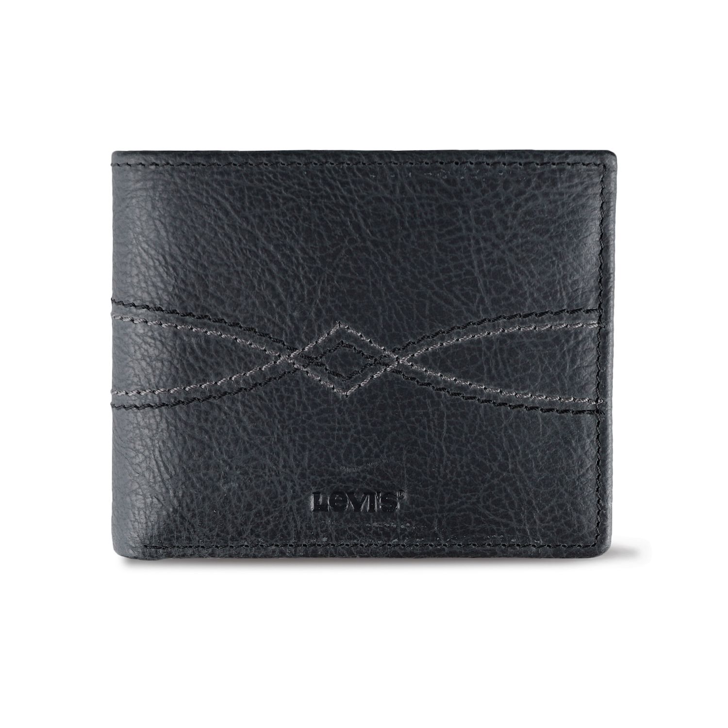 Men’s Genuine Leather RFID Blocking Wallet – Snap Button, Microfiber Lining, Handmade Black