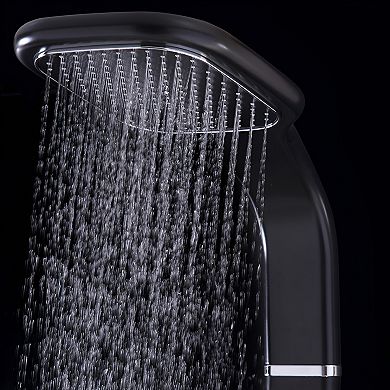 Contemporary European Design Shower Panel with High-Quality Aluminum Alloy Construction