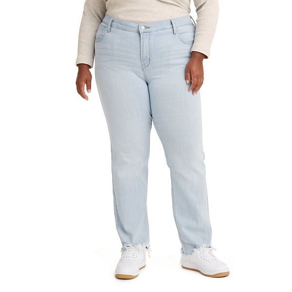 Plus Size Levi's® 724™ High-Rise Straight Leg Jeans - Slate Scan (18W AV/REG)