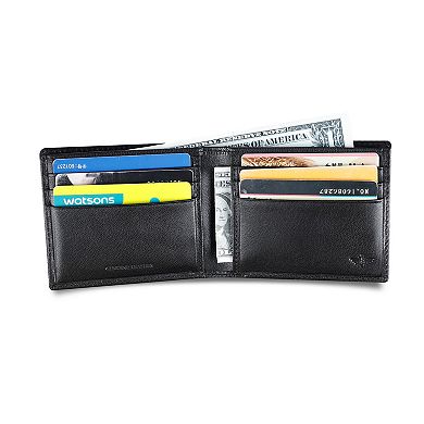 Men's Dockers® RFID-Blocking Leather Slim-Fold Wallet with Removable Card Case