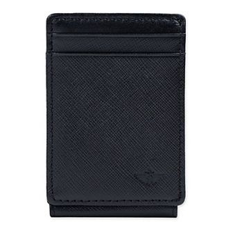 Men's Dockers RFID Saffiano Front Pocket Wallet with Magnetic Money Clip