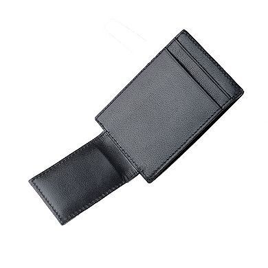 Men's Dockers® RFID-Blocking Leather Front Pocket Wallet with Magnetic Money Clip
