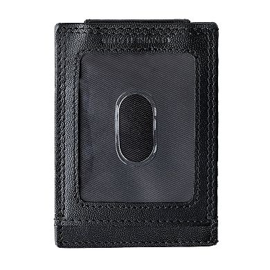 Men's Dockers® RFID-Blocking Leather Front Pocket Wallet with Magnetic Money Clip