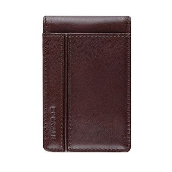 Men's Dockers® RFID-Blocking Leather Front Pocket Bifold Wallet with Removable Money Clip