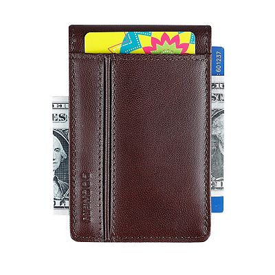 Men's Dockers® RFID-Blocking Leather Front Pocket Bifold Wallet