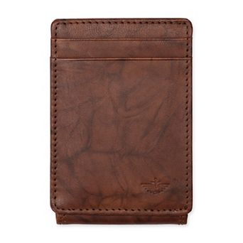 Men's Dockers® RFID-Blocking Leather Front Pocket Wallet with Magnetic Money Clip