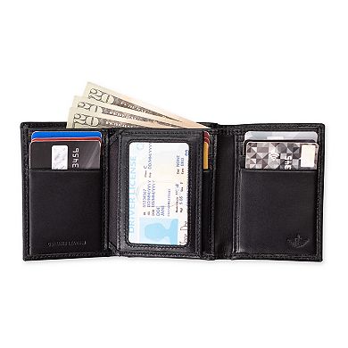 Men's Dockers® RFID-Blocking Extra Capacity Leather Trifold Wallet