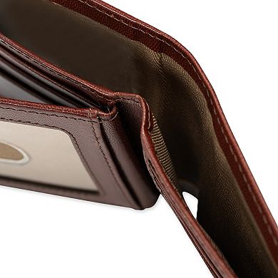 Men's Dockers® RFID-Blocking Smooth Leather Extra Capacity Slimfold Wallet