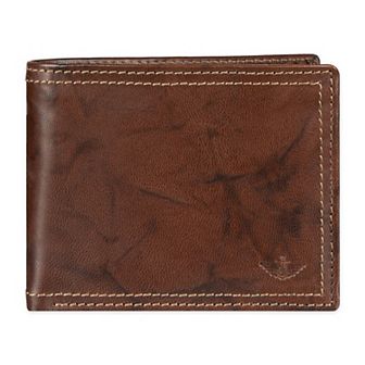 Men's Dockers® RFID-Blocking Leather Passcase with Hidden Zipper Pocket