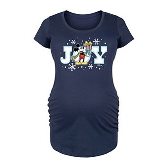 Disney's Mickey Mouse Maternity Joy Graphic Tee