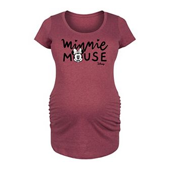 Disney's Minnie Mouse Maternity Simple Graphic Tee