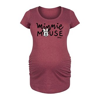 Disney's Minnie Mouse Maternity Simple Graphic Tee