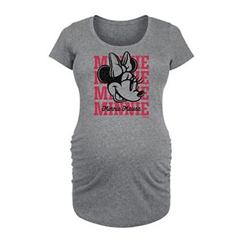 Disney's Minnie Mouse Maternity Repeated Graphic Tee