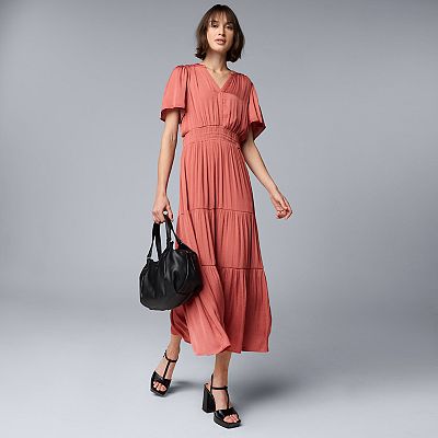 Women's Simply Vera Vera Wang Maxi Fem Dress