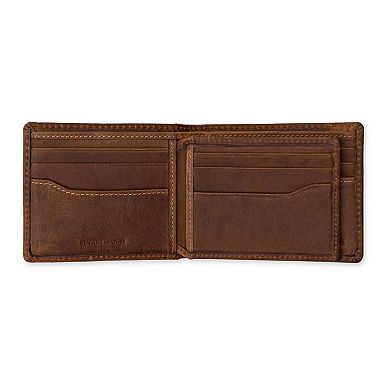 Men's Columbia RFID-Blocking Extra Capacity Leather Bifold Wallet