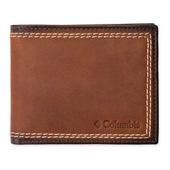 Men's Columbia RFID-Blocking Heavy Contrast Stitch Traveler Wallet