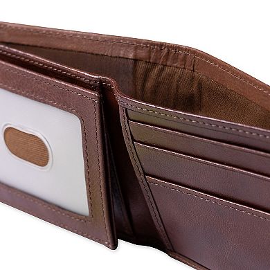 Men's Columbia RFID-Blocking Heavy Contrast Stitch Traveler Wallet