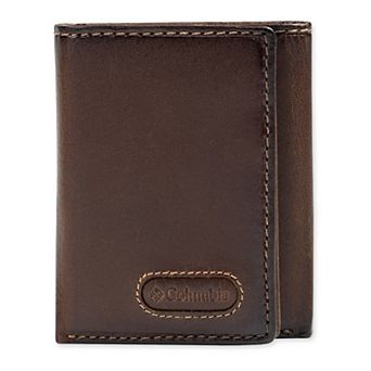 Men's Columbia RFID Extra Capacity Trifold Leather Wallet