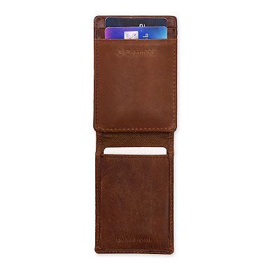 Men's Columbia RFID-Blocking Burnished Magnetic Money Clip Wallet