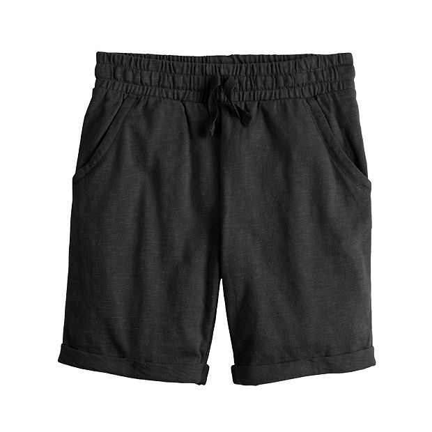 Girls knit hot sale bermuda shorts