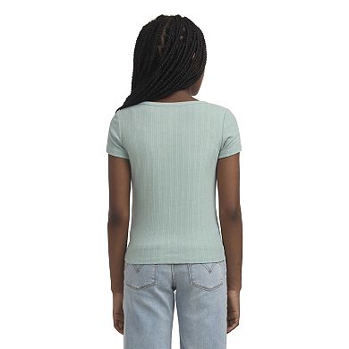 Girls 7-16 Levi's® Rib Knit Baby Tee