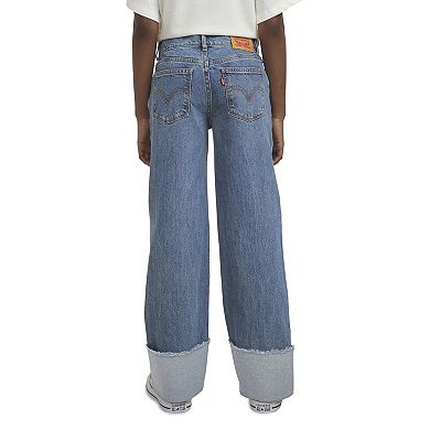 Girls 7-16 Levi's® Wide Leg with Deep Cuffs Jeans