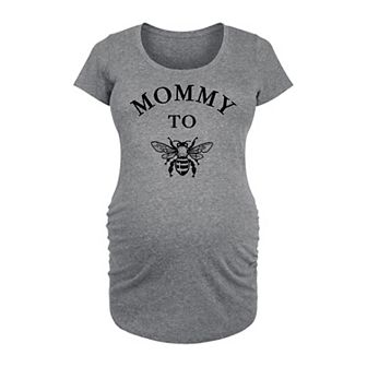 Maternity Mommy To Bee Graphic Tee
