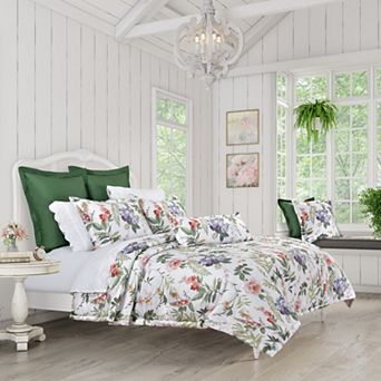 Five Queens Court Claudia Euro Comforter & Sham Set