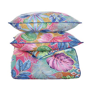 Five Queens Court Hana Euro Comforter & Sham Set