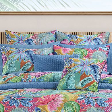 Five Queens Court Hana Euro Comforter & Sham Set