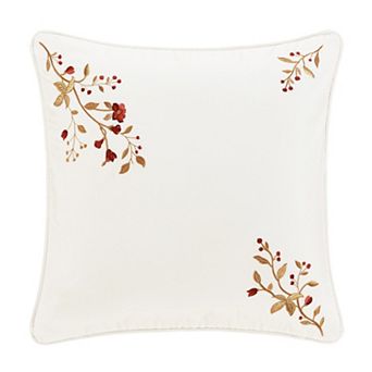 Five Queens Court Joyeux Square Decorative Throw Pillow