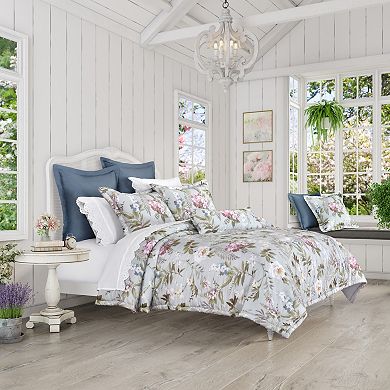 Five Queens Court Sakura Square Decorative Throw Pillow