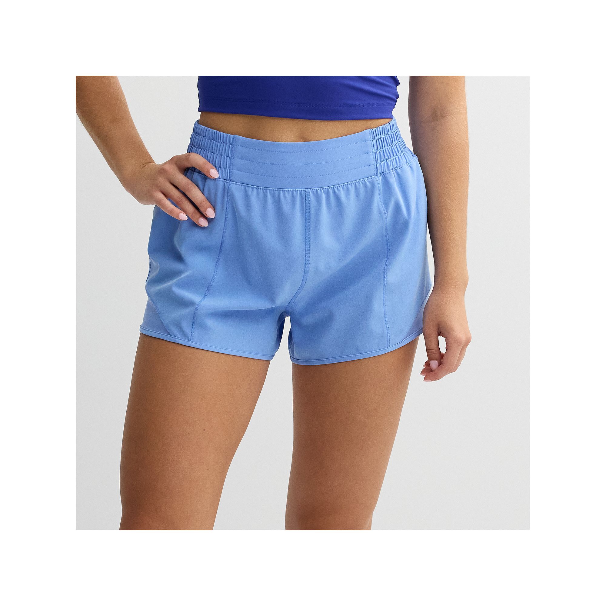 Juniors SO® Woven Running Shorts, Girls, Size: XS, Bea Blue