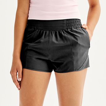 Juniors' SO® Woven Running Shorts
