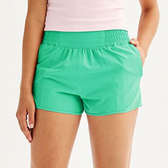 Juniors' SO® Woven Running Shorts