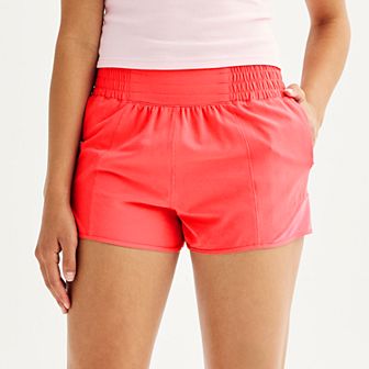Juniors' SO® Woven Running Shorts