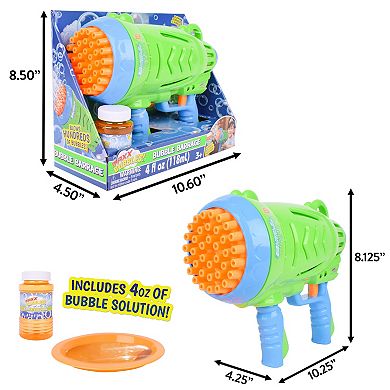 Maxx Bubbles Bubble Barrage Bubble Gun