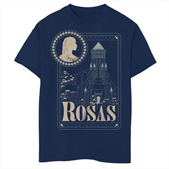 Boys Husky Wish Rosas Card Graphic Tee