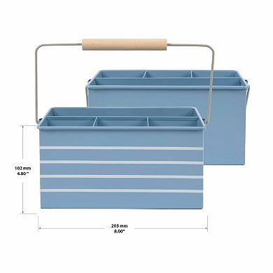 Metal Caddy Table Decor