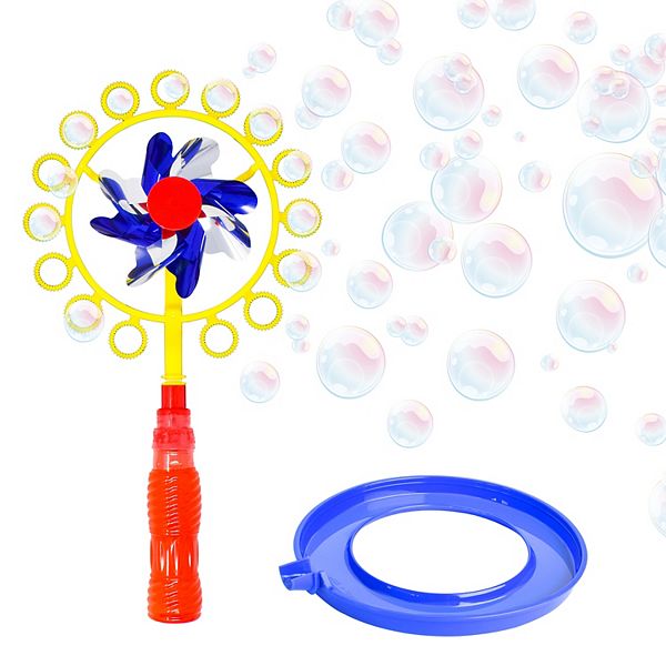 Maxx Bubbles Pinwheel Bubble Wand Spinner