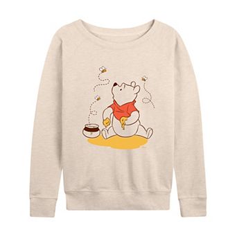 Disney's Winnie the Pooh Women's Honey Pot French Terry Long Sleeve Tee