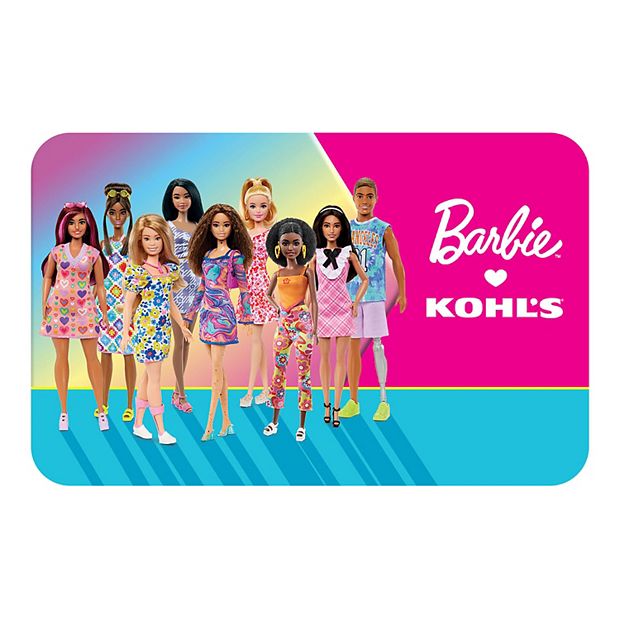 Barbie best sale gift card