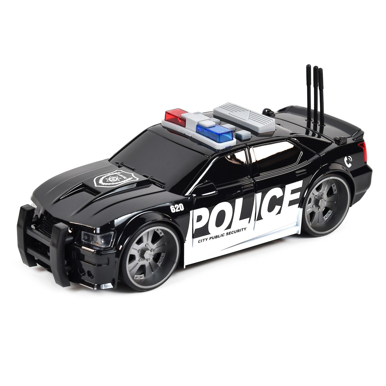 Maxx Action Large Police Suv Lights & Sounds Motorized Rescue