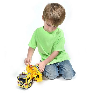 Maxx Action Excavator with Lights, Sounds and Motorized Drive