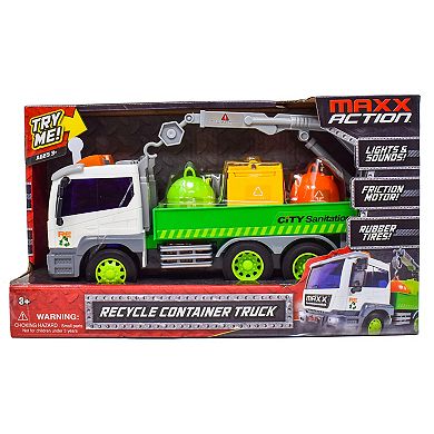 Maxx Action Recycle Container Truck Toy