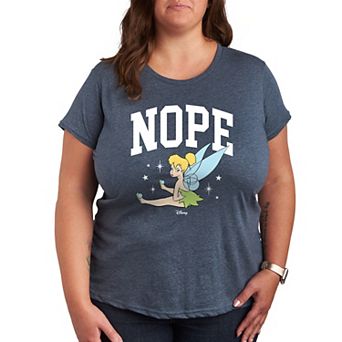 Disney's Tinker Bell Plus Nope Graphic Tee