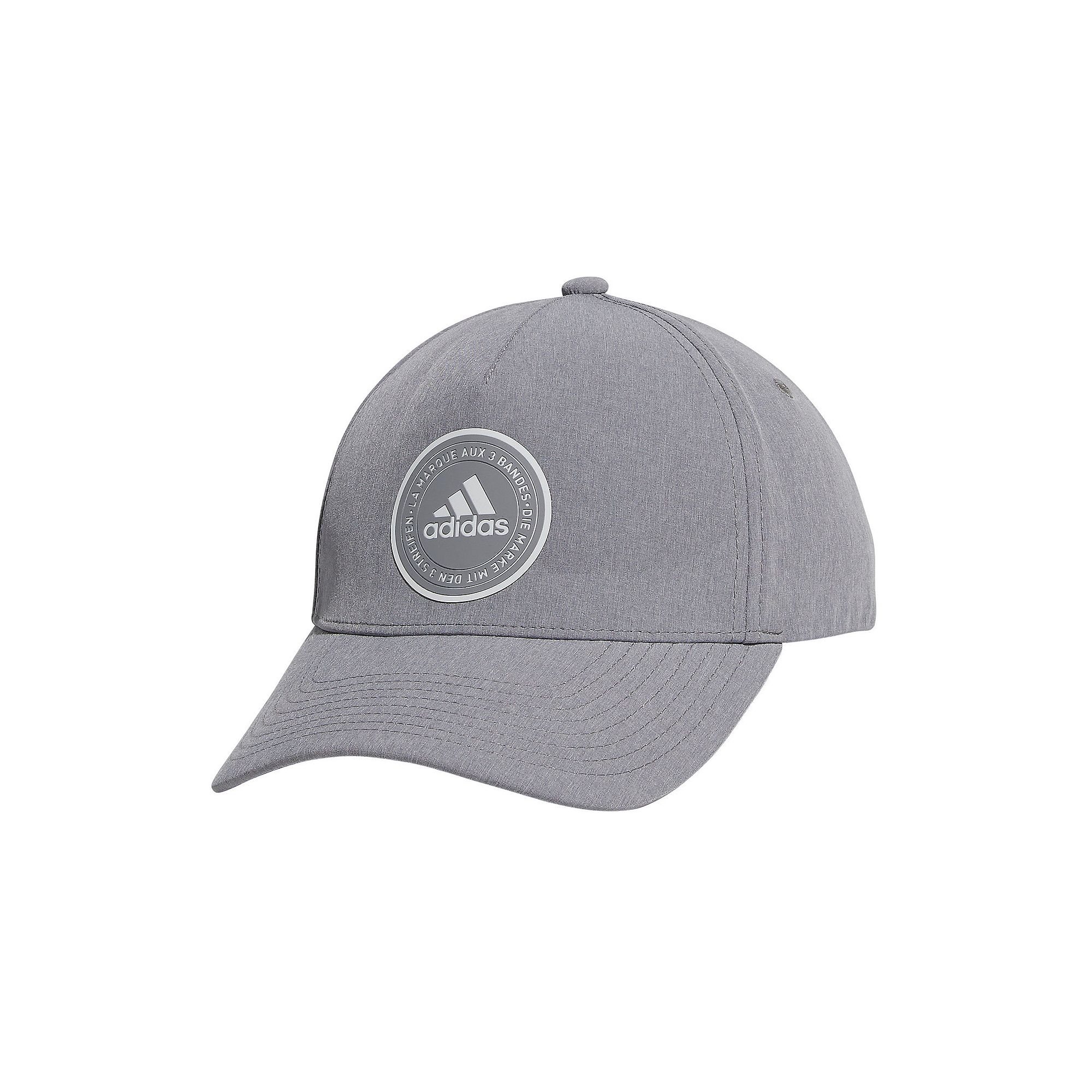 Mens adidas Lifestyle Stretch Fit Hat, Size: Large/XL, Grey Light Gray