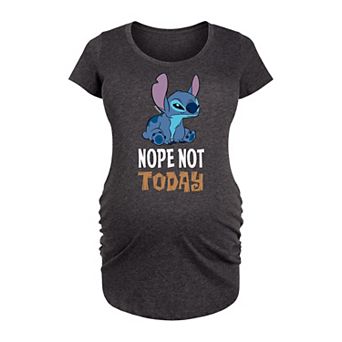 Disney's Lilo & Stitch Maternity Nope Not Today Graphic Tee