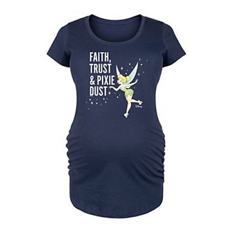 Disney's Tinker Bell Maternity Pixie Dust Graphic Tee