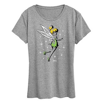 Disney's Tinker Women's Bell Sketch Graphic Tee